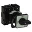 On-Off switch, P1, 40 A, rear mounting, 3 pole + N, with black thumb grip and front plate thumbnail 14