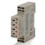 Timer, DIN rail mounting, 17.5 mm, 24-230 VAC/24-48 VDC, twin on & off thumbnail 1