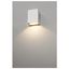 QUAD 1 wall lamp, 1x3W, 3000K, IP44, square, white thumbnail 4