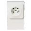 Trend - socket-outlet- complete product - polar white thumbnail 3