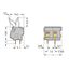 PCB terminal block finger-operated levers 2.5 mm² gray thumbnail 2