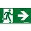 Adhesive pictogram, arrow right, viewing distance: 20m thumbnail 2