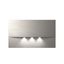 Emergency lum. WAF stainless steel look 3x1W ERT-LED 3h 230V thumbnail 2
