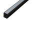 2m Surface Mounted Profile 10x10mm IP20 Black thumbnail 1
