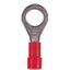 Insulated ring connector terminal M6 red, 0.5-1.5mmý thumbnail 1