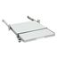 19" Shelf for keyboard and mouse, 25kg Load,D=350,2U,RAL7035 thumbnail 1