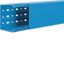 Slotted panel trunking made of PVC BA7 80x100mm blue thumbnail 2