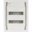 Compact distribution board-flush mounting, 2-rows, super-slim sheet steel door thumbnail 7
