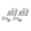PAIR OF FAST & EASY QUICK ASSEMBLY BRACKETS FOR SUPPORTING WIRING TRUNKINGS thumbnail 1