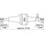 Isolating spark gap for Ex area w. 2 connecting cables 25mm²  L 1500 m thumbnail 2