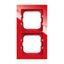 1723-287 Cover Frame Busch-axcent® Red thumbnail 4