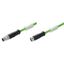 EtherCat Cable (assembled), Connecting line, Number of poles: 4, 1.5 m thumbnail 1