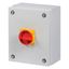 Main switch, T3, 32 A, surface mounting, 4 contact unit(s), 8-pole, Emergency switching off function, With red rotary handle and yellow locking ring, thumbnail 5