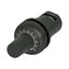 Potentiometer, Classical, M22, 22.5 mm, R 10 kΩ, P 0.5 W, Bezel: black thumbnail 2