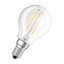 LED Lamp OSRAM PARATHOM®  Classic P 25 Filament P 2.5W 827 Clear E14 thumbnail 1