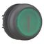 Illuminated pushbutton actuator, RMQ-Titan, Flush, maintained, green, inscribed, Bezel: black thumbnail 7