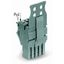 1-conductor female connector Push-in CAGE CLAMP® 4 mm² gray thumbnail 3