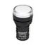 LED-indicator monobloc 24VAC/DC white thumbnail 2