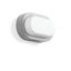 Alu-Lux oval, 12 W, 740 lm, 840, silver, Phase-cut Ceiling and wall lu thumbnail 2