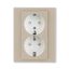 5522H-C03457 18 Outlet double Schuko shuttered thumbnail 1