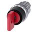 Key-operated switch O.M.R, 22 mm, round, metal, shiny, lock number 3SU1050-4FL11-0AA0-Z X90 thumbnail 2