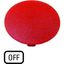 Button plate, mushroom red, OFF thumbnail 4