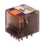 Plug-in Relay 14 pin 4 C/O 24VDC 6A with LED and PD thumbnail 1