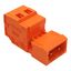 1-conductor male connector CAGE CLAMP® 2.5 mm² orange thumbnail 6