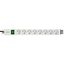 19" PDU, 8xUTE, On/Off-Switch, Profile ALU 1U, 2m-cable thumbnail 2