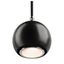 LIGHT EYE BALL GU10 pendulum luminaire, GU10, black/chrome thumbnail 3