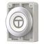 Pushbutton, RMQ-Titan, Flat, momentary, White, inscribed, Metal bezel, ON/OFF thumbnail 6