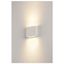 BIG QUAD UP/DOWN wall lamp, 6x1W, 3000K, IP54, square, white thumbnail 3