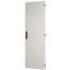 Section wide door, ventilated, right, HxW=2000x800mm, IP42, grey thumbnail 1