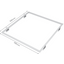 Concealed Frame for 60x60 LED Panel (Gypsum board/Drywall) THORGEON thumbnail 2