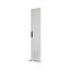 Device area door, ventilated, IP42, XF, right, HxW=2000x425mm, grey thumbnail 2