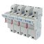 Fuse-holder, low voltage, 125 A, AC 690 V, 22 x 58 mm, 3P + neutral, IEC, UL thumbnail 9