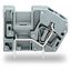 Stackable PCB terminal block with commoning option 2.5 mm² gray thumbnail 2