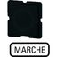 Button plate, black, MARCHE thumbnail 3