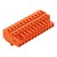 1-conductor female connector CAGE CLAMP® 2.5 mm² orange thumbnail 1