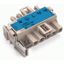 Linect® T-connector 5-pole Cod. I blue thumbnail 2