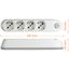 Mos 4 schuko 10/16A+switch white thumbnail 4