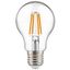 LED Filament Bulb - Classic A60 E27 7W 806lm 2700K Clear 320° thumbnail 2