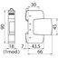 Surge arrester Type 3 DEHNrail M 2-pole 255V f. industr. electr. equip thumbnail 2