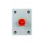 Main switch, T0, 20 A, surface mounting, 4 contact unit(s), 8-pole, Emergency switching off function, With red rotary handle and yellow locking ring, thumbnail 1