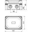X06 LGR-TR Junction box with transparent lid 150x116x86 thumbnail 2