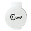 LENS WITH ILLUMINATED SYMBOL FOR COMMAND DEVICES - OPEN DOOR - SYMBOL KEY - SYSTEM WHITE thumbnail 1