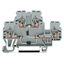 Component terminal block double-deck with 2 diodes 1N4007 gray thumbnail 2