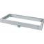 Cable arrangement plinth for floor standing distribution board IP54, HxWxD=75x850x400mm, grey thumbnail 2