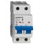 Miniature Circuit Breaker (MCB) AMPARO 10kA, C 63A, 2-pole thumbnail 1