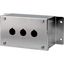 Surface mounting enclosure, stainless steel, 3 mounting locations thumbnail 4